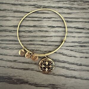 Alex & Ani Gold Charm Bangle Bracelet